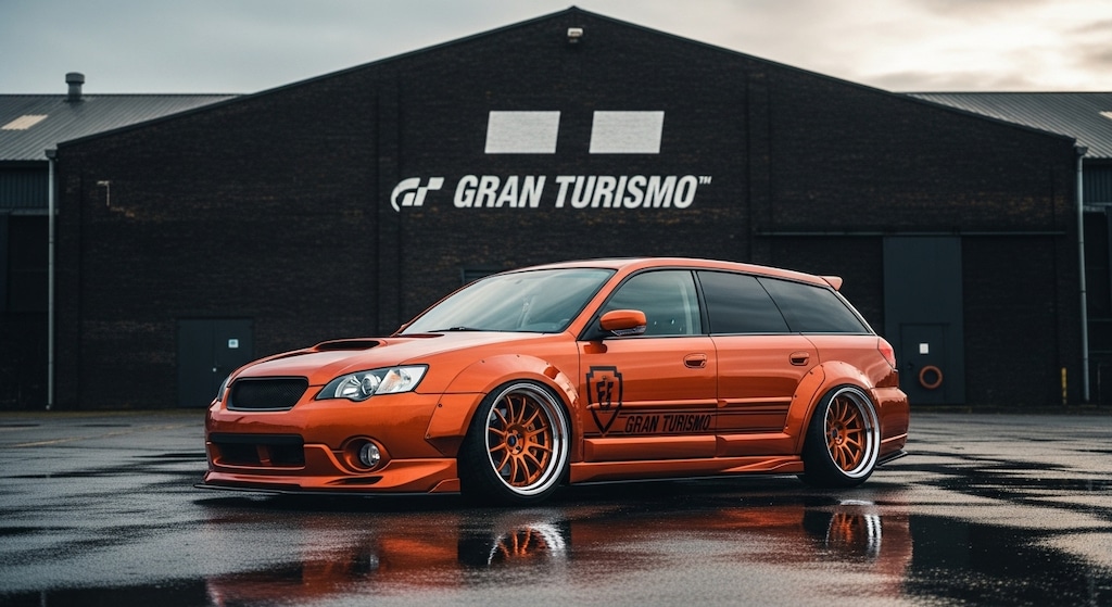 グランツーリスモレガシィツーリングワゴンのドリ車