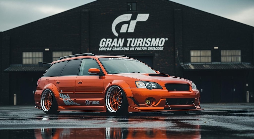 グランツーリスモレガシィツーリングワゴンのドリ車