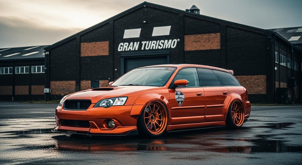 グランツーリスモレガシィツーリングワゴンのドリ車