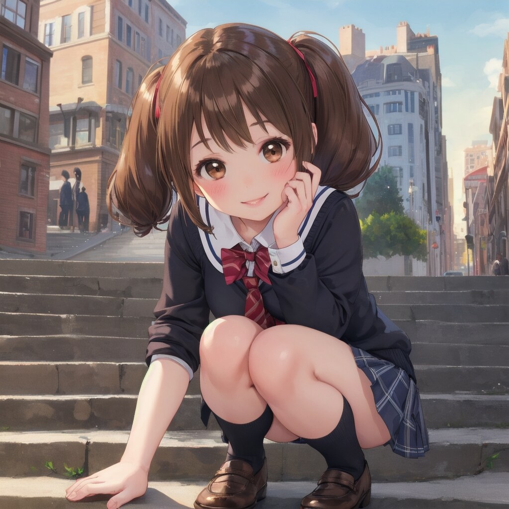 ツインテ少女