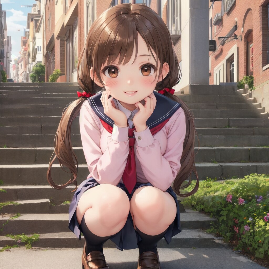 ツインテ少女