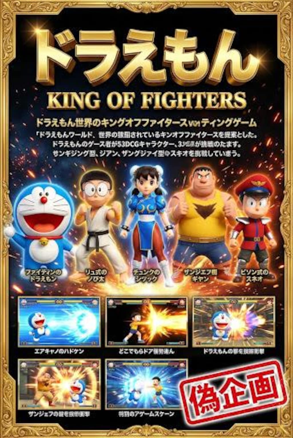 ドラえもん　キングオブファイターズ