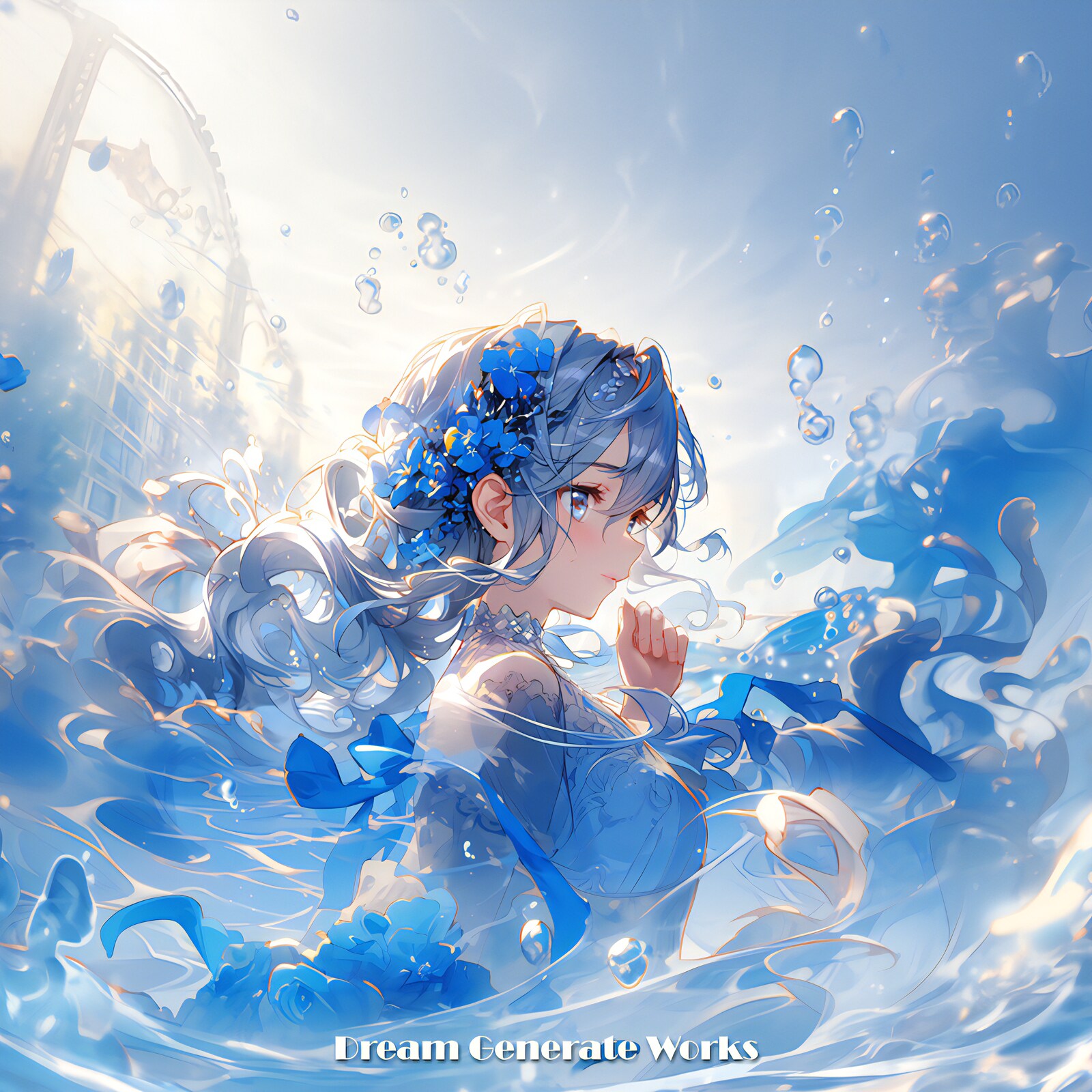 みずのゆらめき | の人気AIイラスト・グラビア