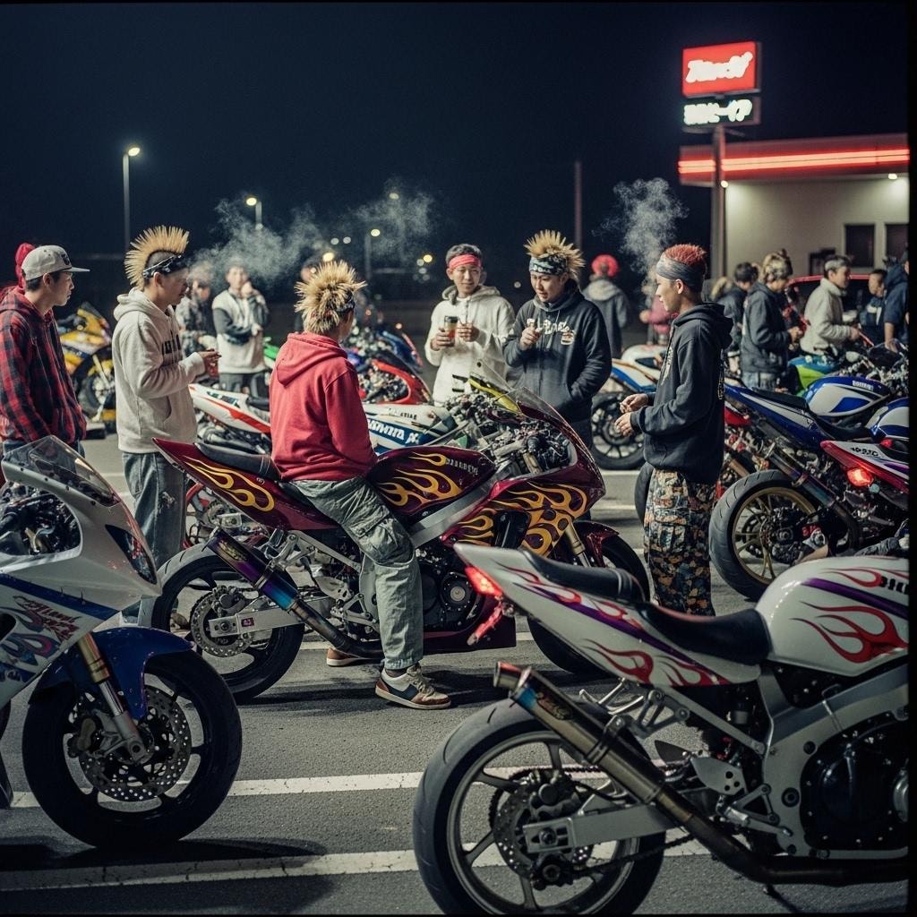 初日の出暴走（2）