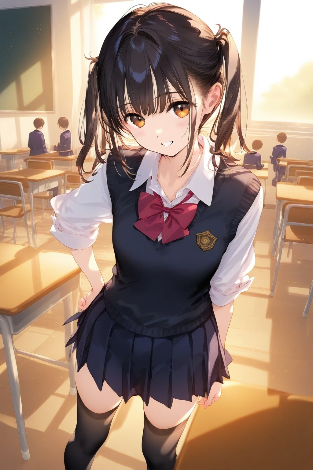 放課後の教室にて