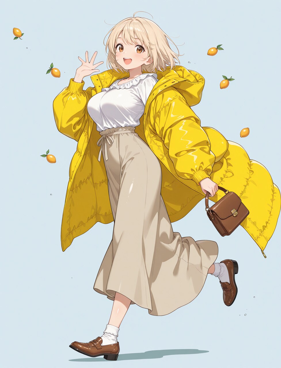 お出かけ金髪ちゃん