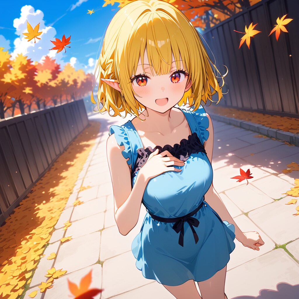 金髪エルフさん④