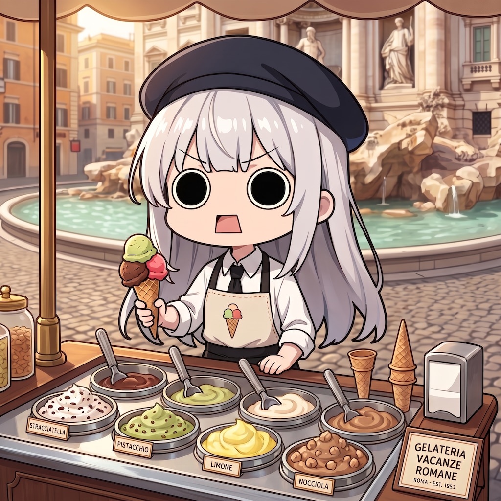 ジェラート屋台えらいこっちゃ嬢