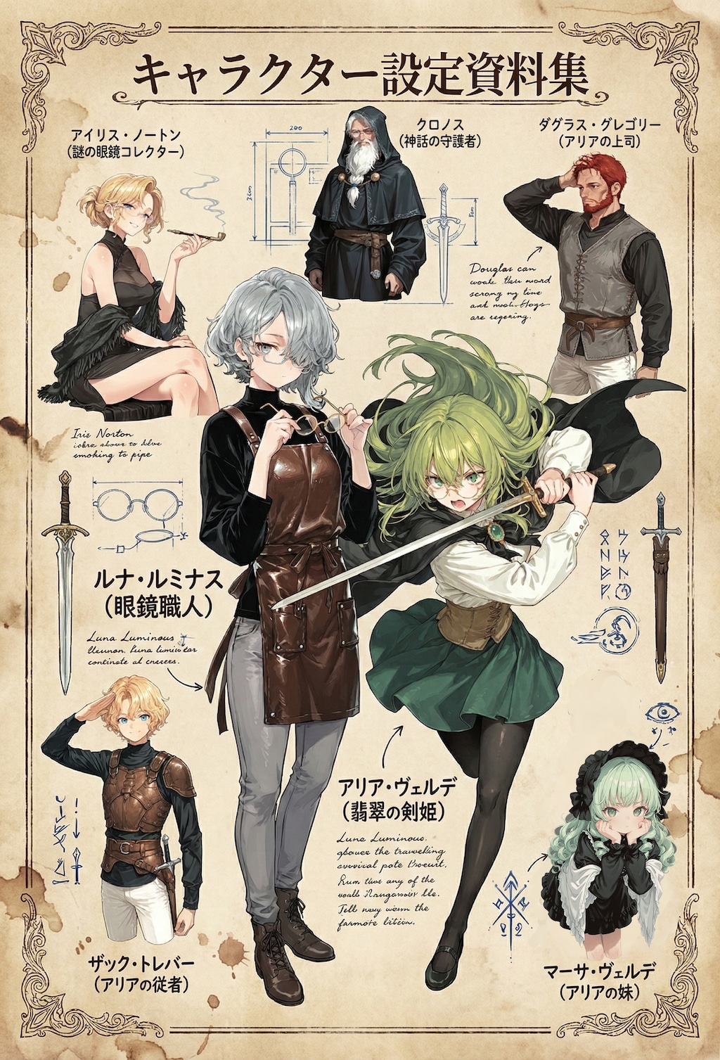 視力0.01の翡翠剣姫は、曇ったレンズを拭く暇もないので心眼で神話を解体することにしました。～眼鏡を外すと世界が崩壊する呪い付き～