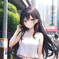 夏ファッションガール 5枚目