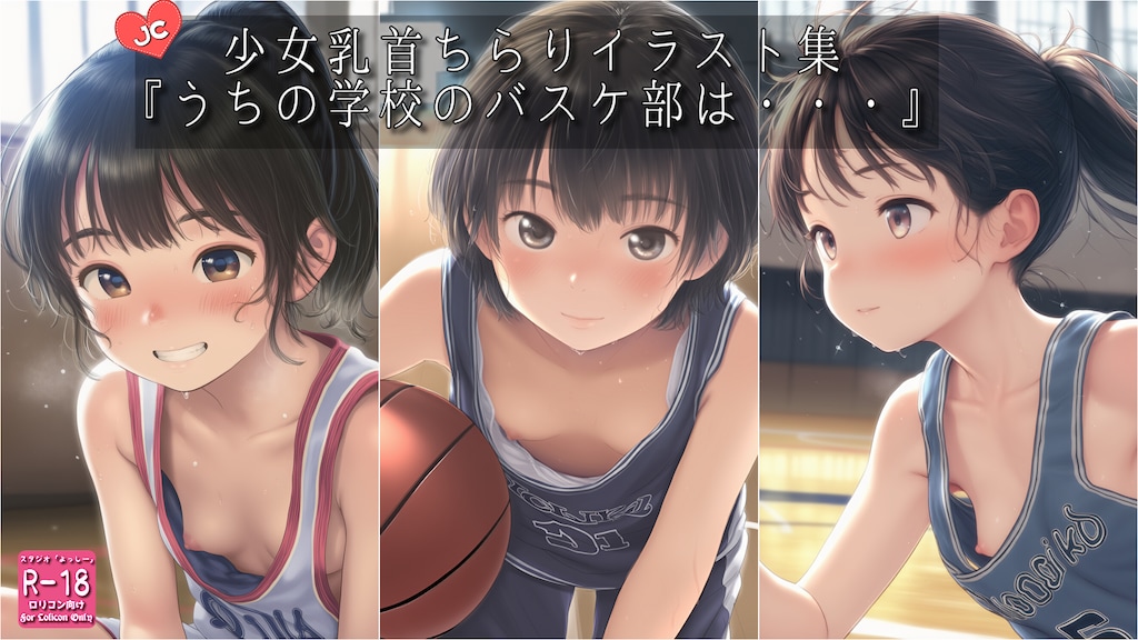 【PromptComイラスト集紹介】2025/9/13『うちの学校のバスケ部は・・・』