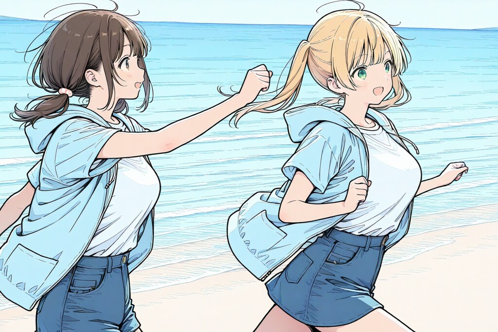 夏の終わりを友達と