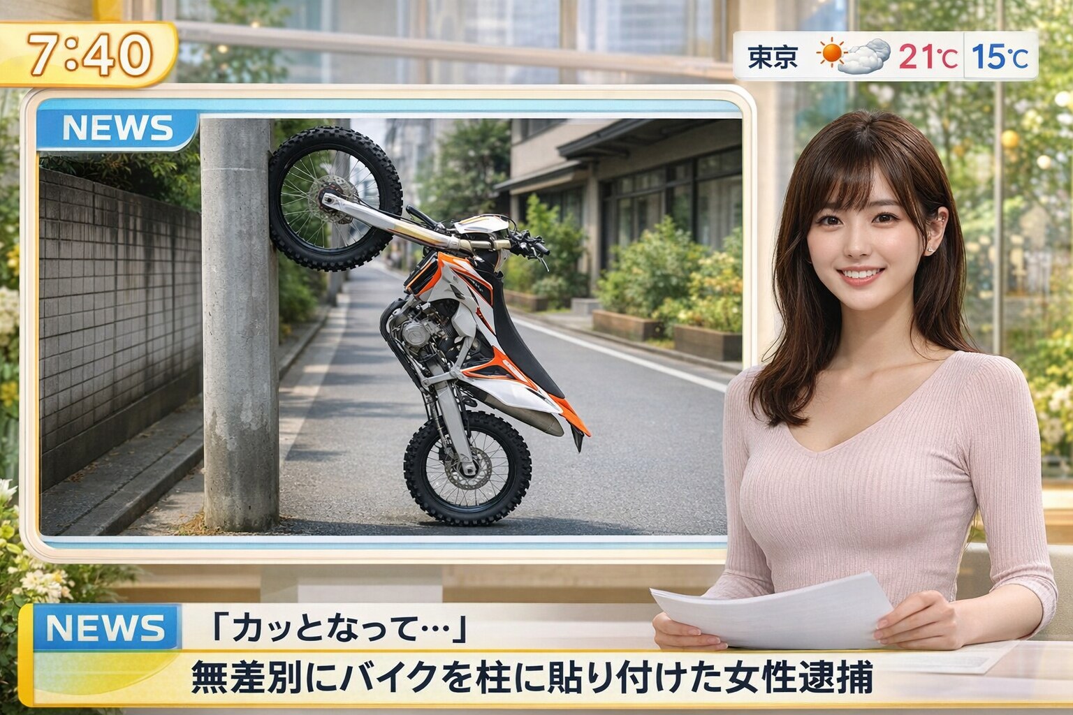 本日のニュース。28 | の人気AIイラスト・グラビア