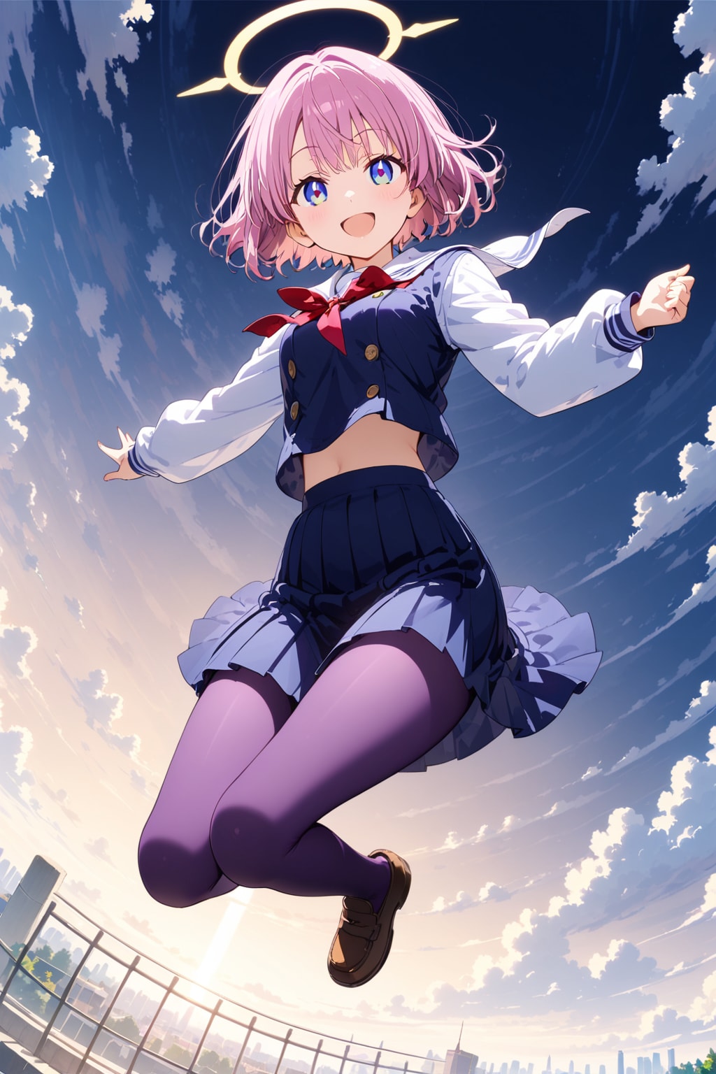 天使ちゃん、ワクワク学園生活 | の人気AIイラスト・グラビア