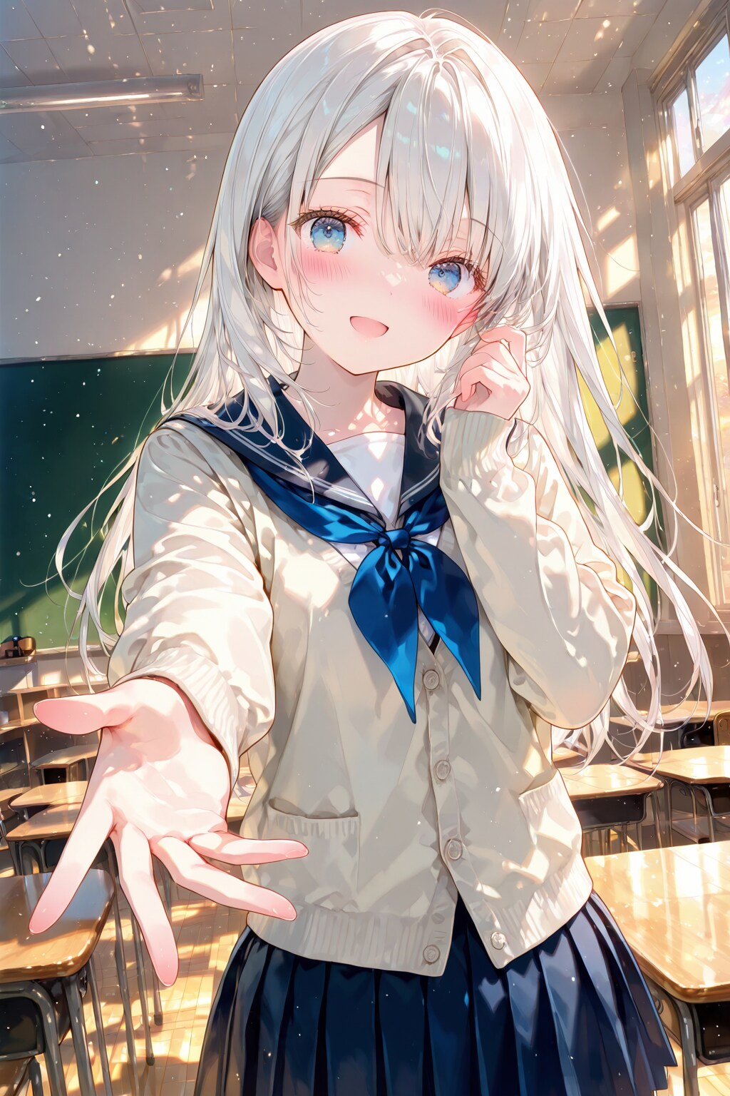手つないで帰ろっ！