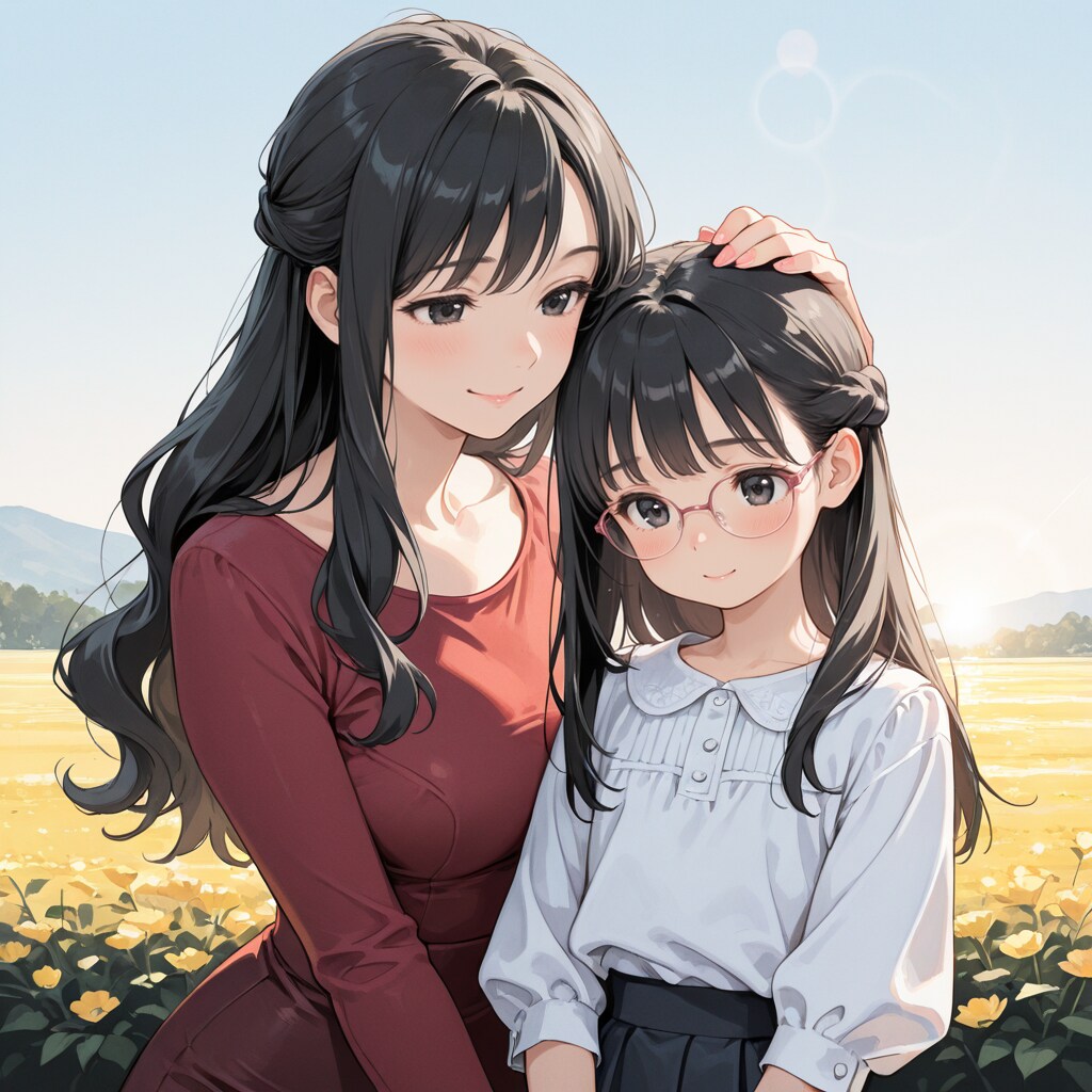 詩織ちゃんとママ | の人気AIイラスト・グラビア