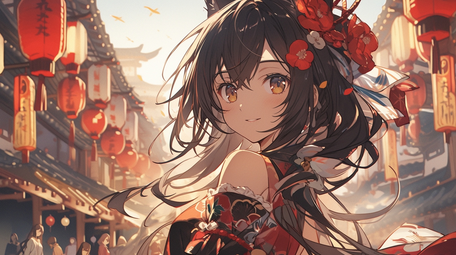 紅灯の街で交わす約束 | の人気AIイラスト・グラビア