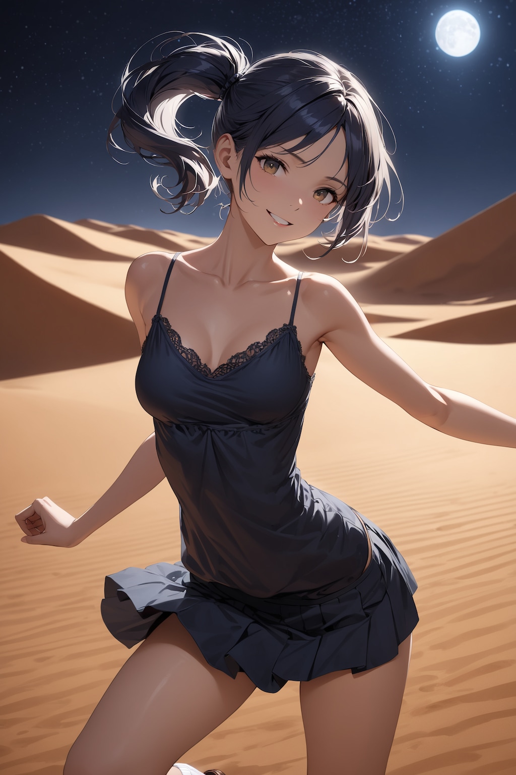 砂漠でキャミソールドレスX704