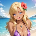 LoRAでパチンコCR南国育ちジョディ👙🌺🏝️❤️ 4枚目
