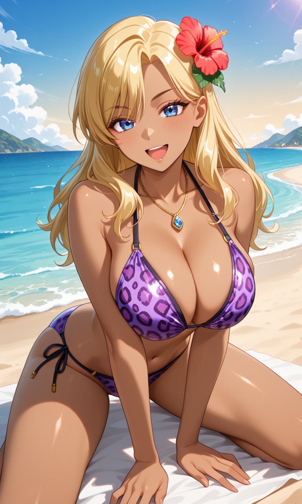 LoRAでパチンコCR南国育ちジョディ👙🌺🏝️❤️