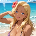 LoRAでパチンコCR南国育ちジョディ👙🌺🏝️❤️ 2枚目