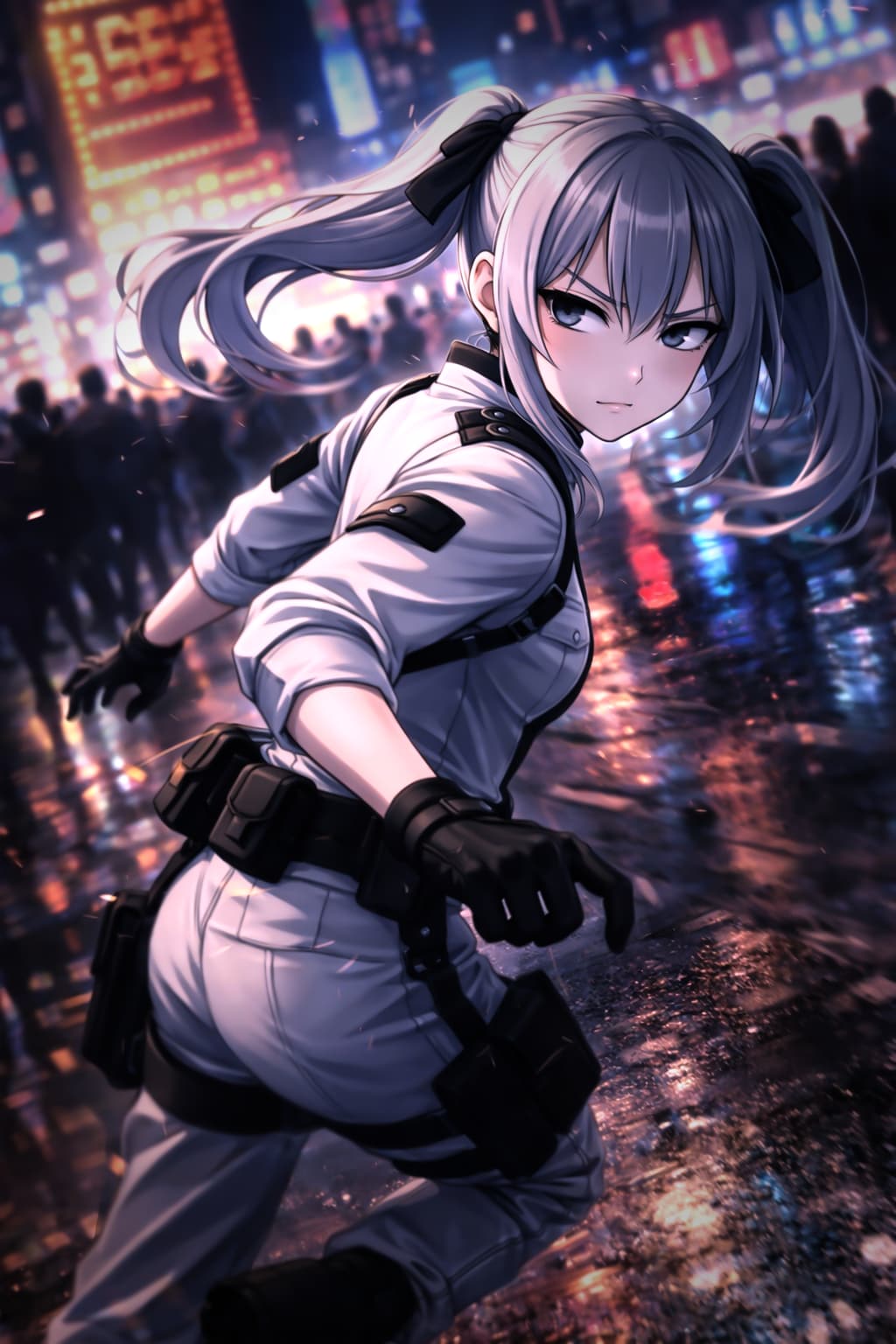 年末渋谷警戒 | の人気AIイラスト・グラビア