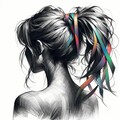 ポニーテールの女 4枚目
