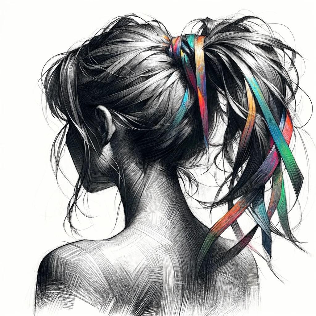 ポニーテールの女