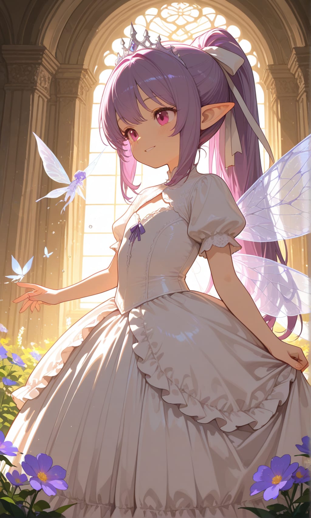 フリルドレスの妖精さん♡