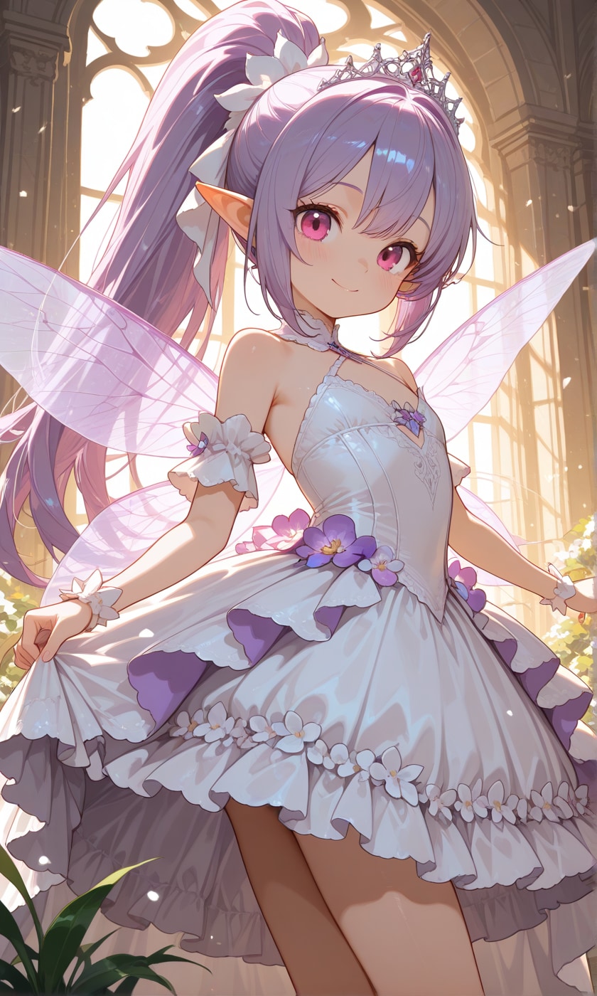 フリルドレスの妖精さん♡