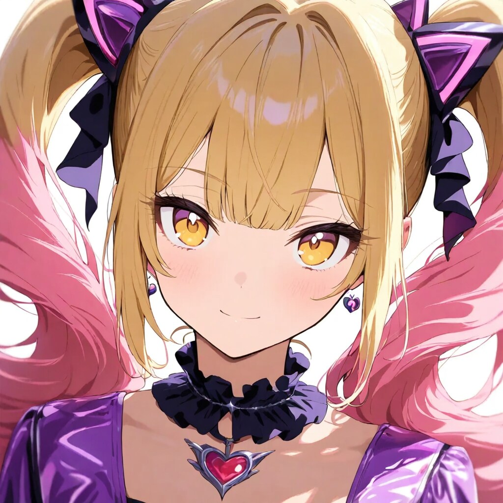 【がぞうどうぞ】ツインテール少女