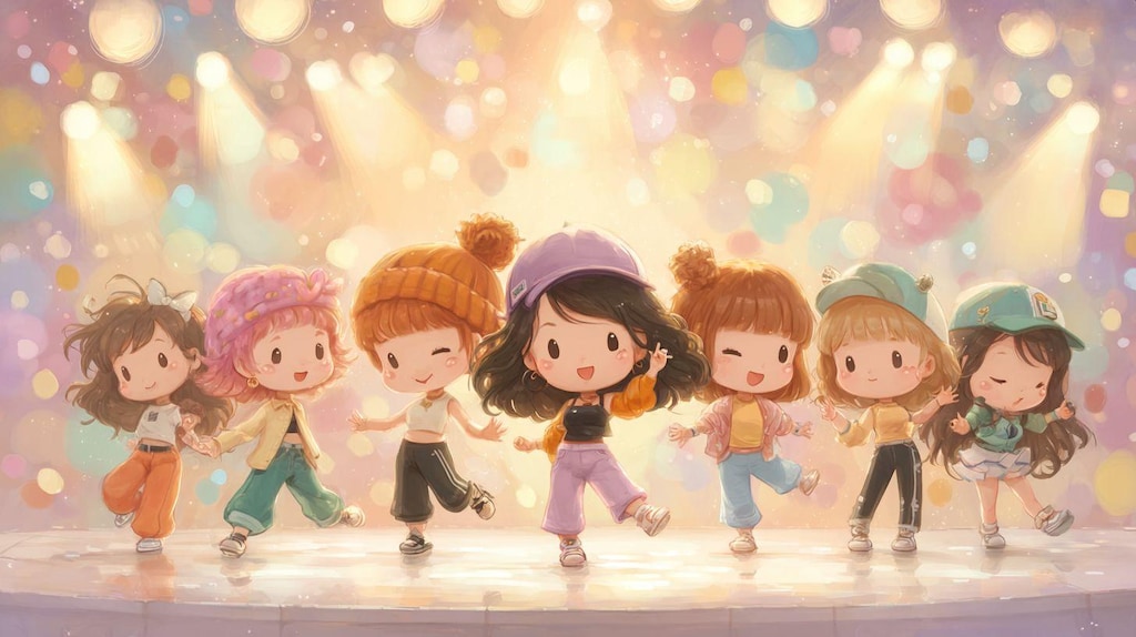 旅の途中のアイドルグループ