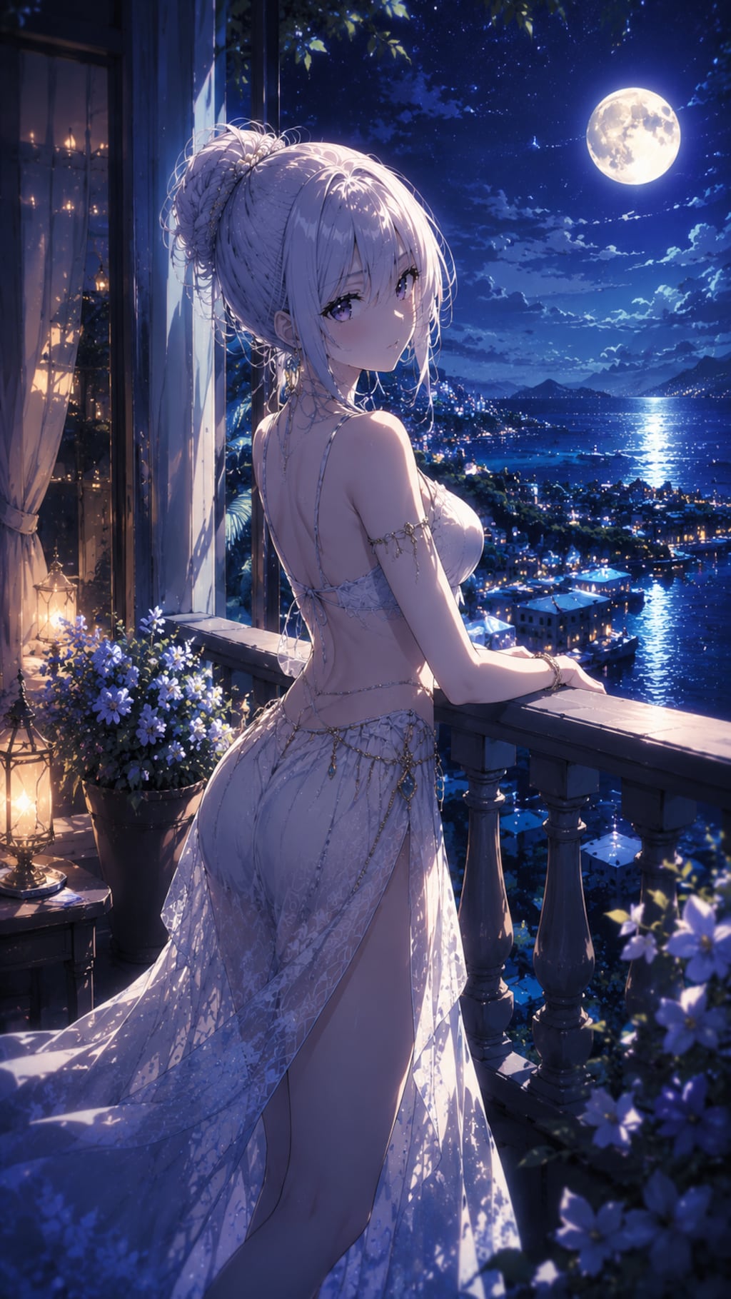 【真夜中に想う】 至高美少女 麗華様の夏バカンス