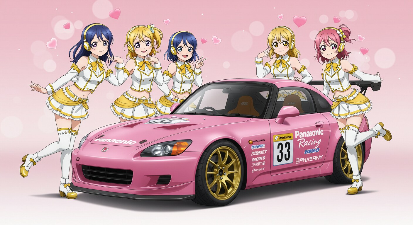 ラブライブキャラとPanasonicS2000