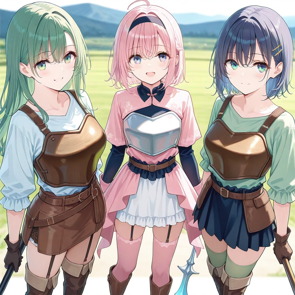 某三姉妹 | の人気AIイラスト・グラビア