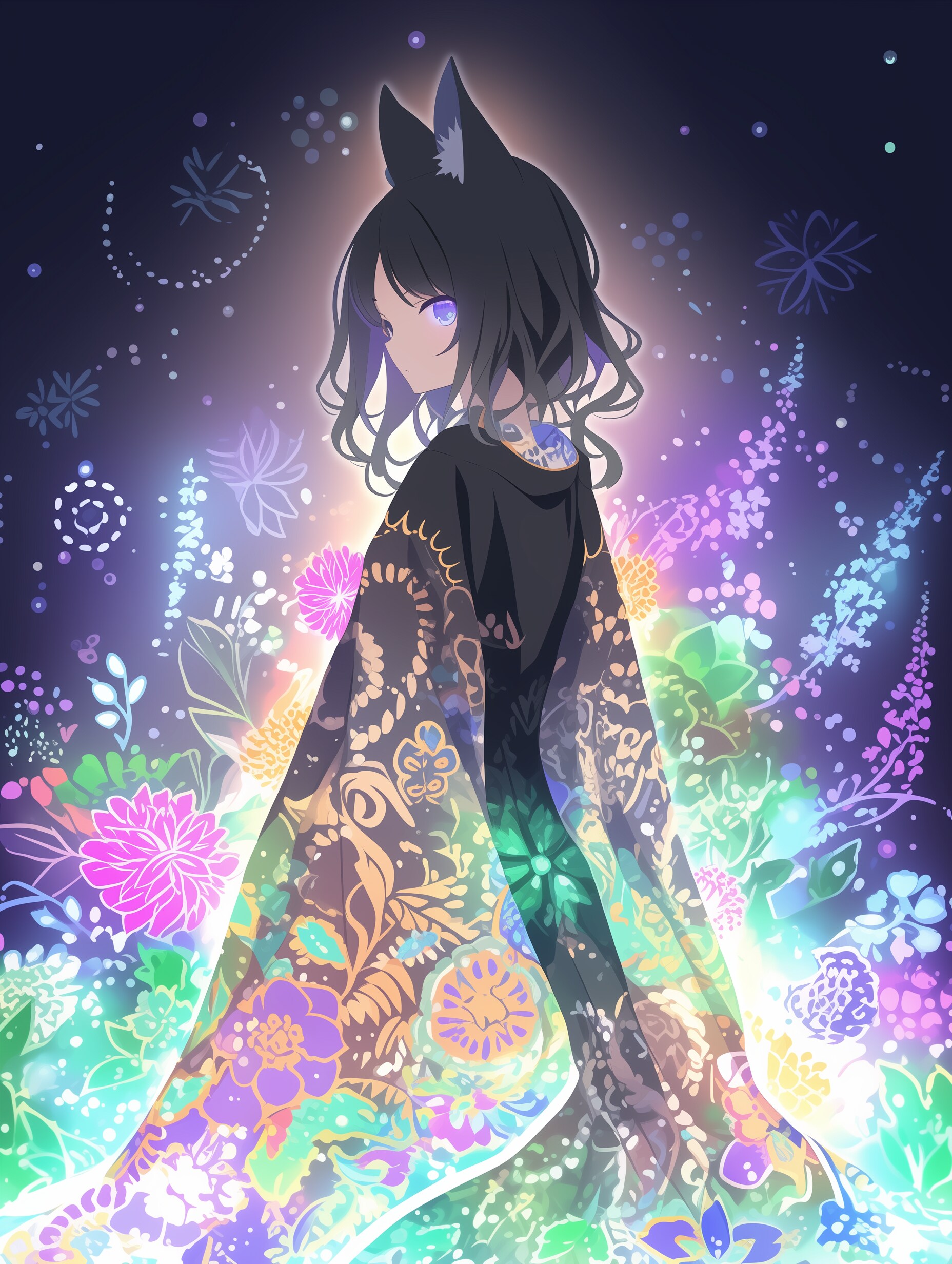 虹煌花 | の人気AIイラスト・グラビア