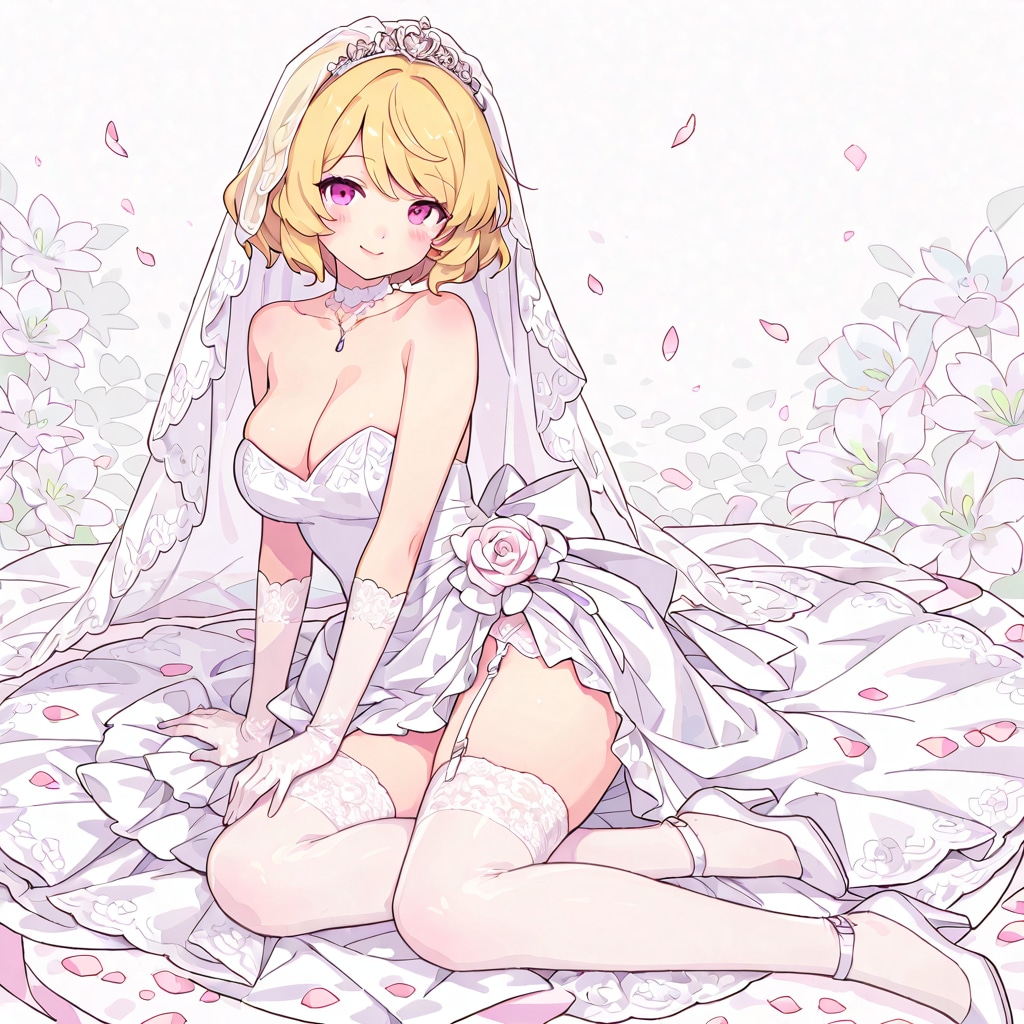 絶対領域とウェディング③