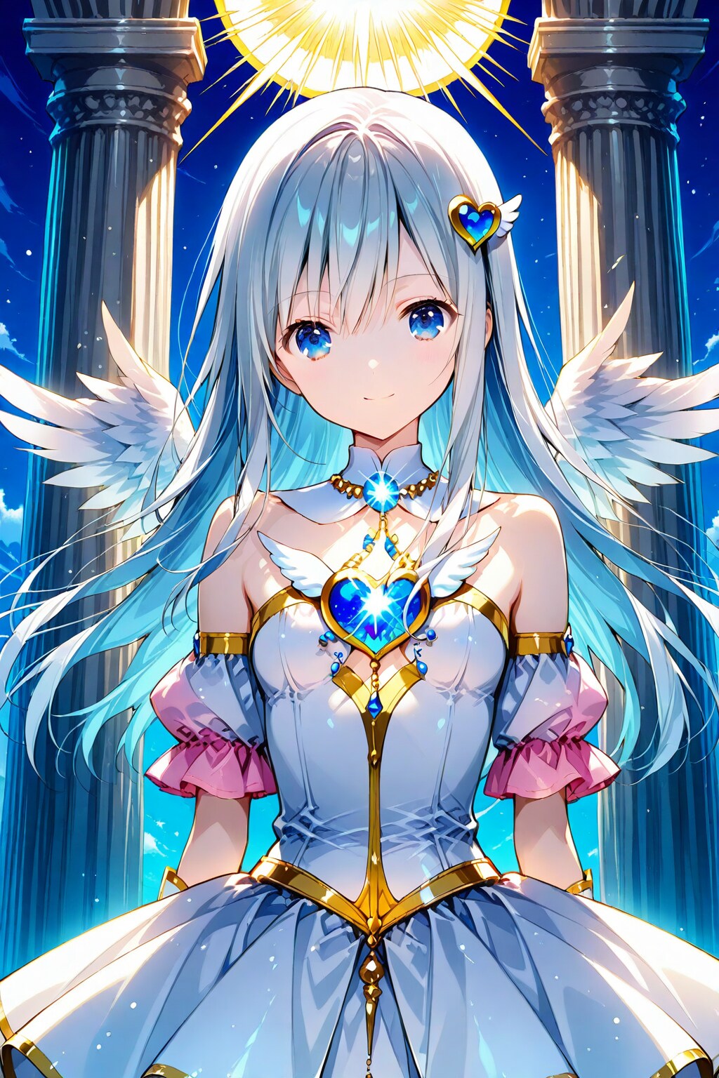 天使っぽい魔法少女