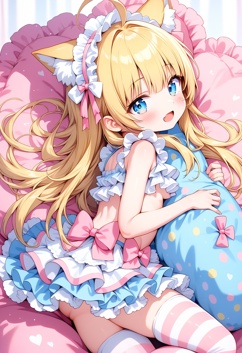 ネコミミドレス | の人気AIイラスト・グラビア