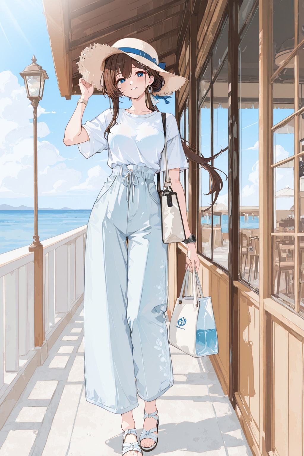 夏コーデ・イラスト版