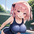 【Pony・Lora紹介】スク水 5枚目
