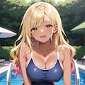 【Pony・Lora紹介】スク水 7枚目
