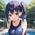 【Pony・Lora紹介】スク水 3枚目
