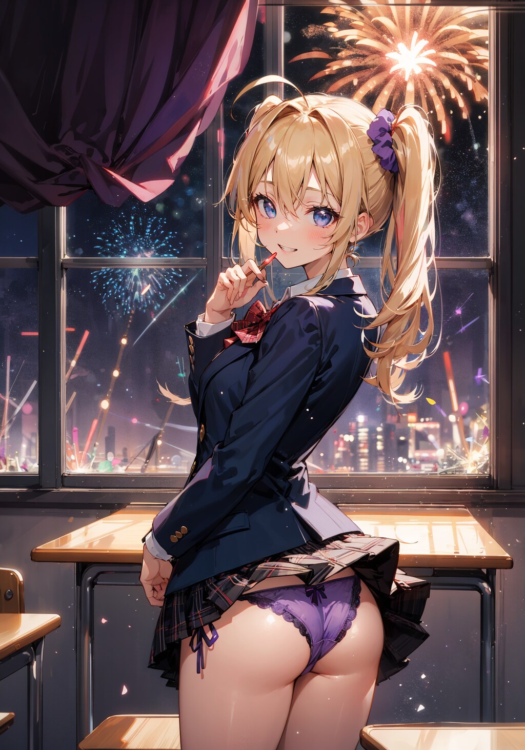 花火始まったね