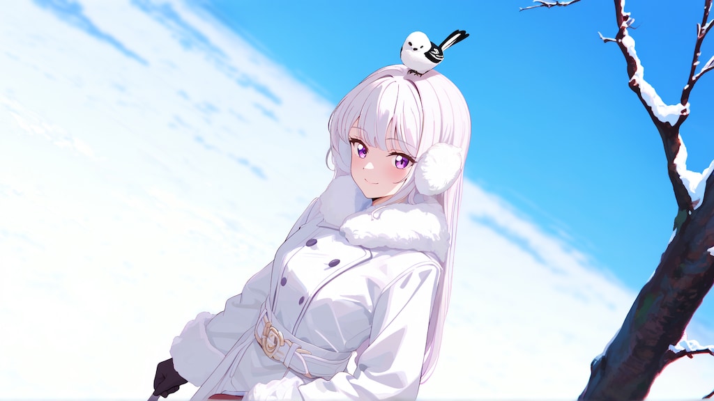 雪の妖精《Stable Diffusion XL版》