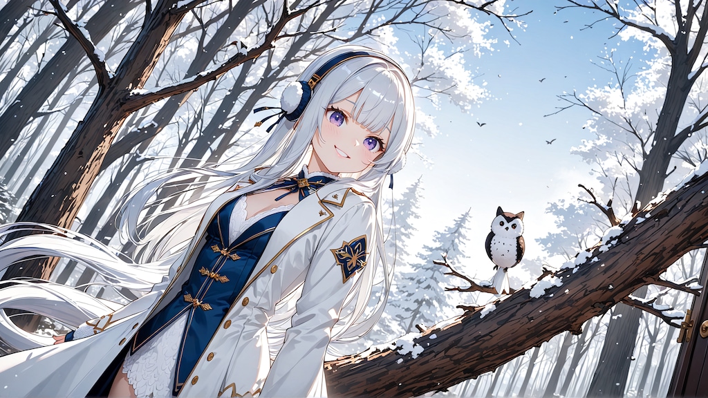 雪の妖精《Stable Diffusion XL版》