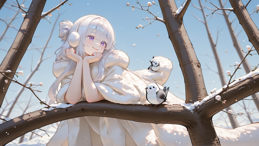 雪の妖精《Stable Diffusion XL版》