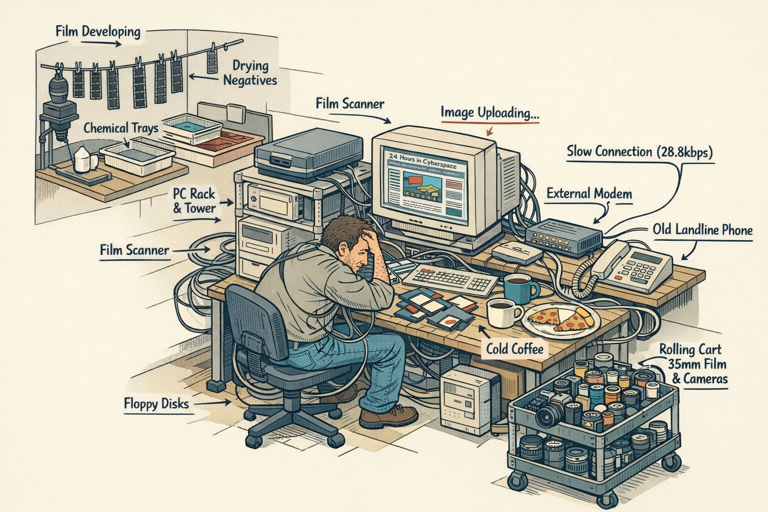 There were people who once held dreams for the internet. | の人気AIイラスト・グラビア