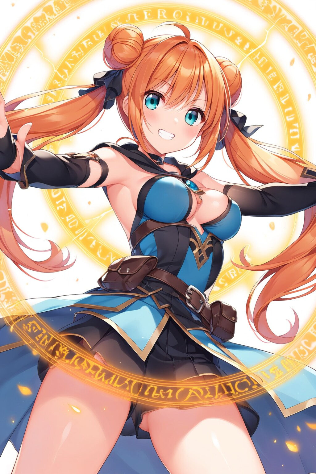 あたしの魔法を食らいなさい！