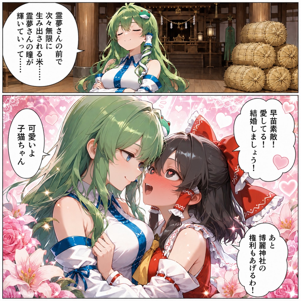 おこめのひ（五穀豊穣ライスシャワーのつづき）